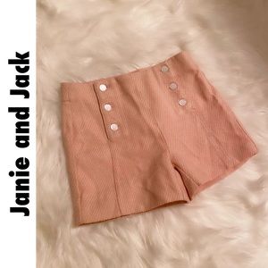 Janie and Jack Twill Jacquard Shorts